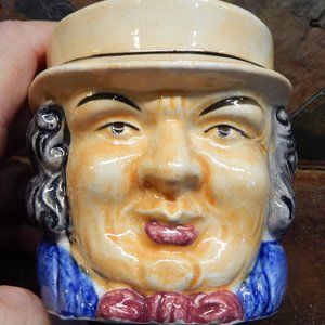 Vintage Toby Face Mug Made in Occupied Japan